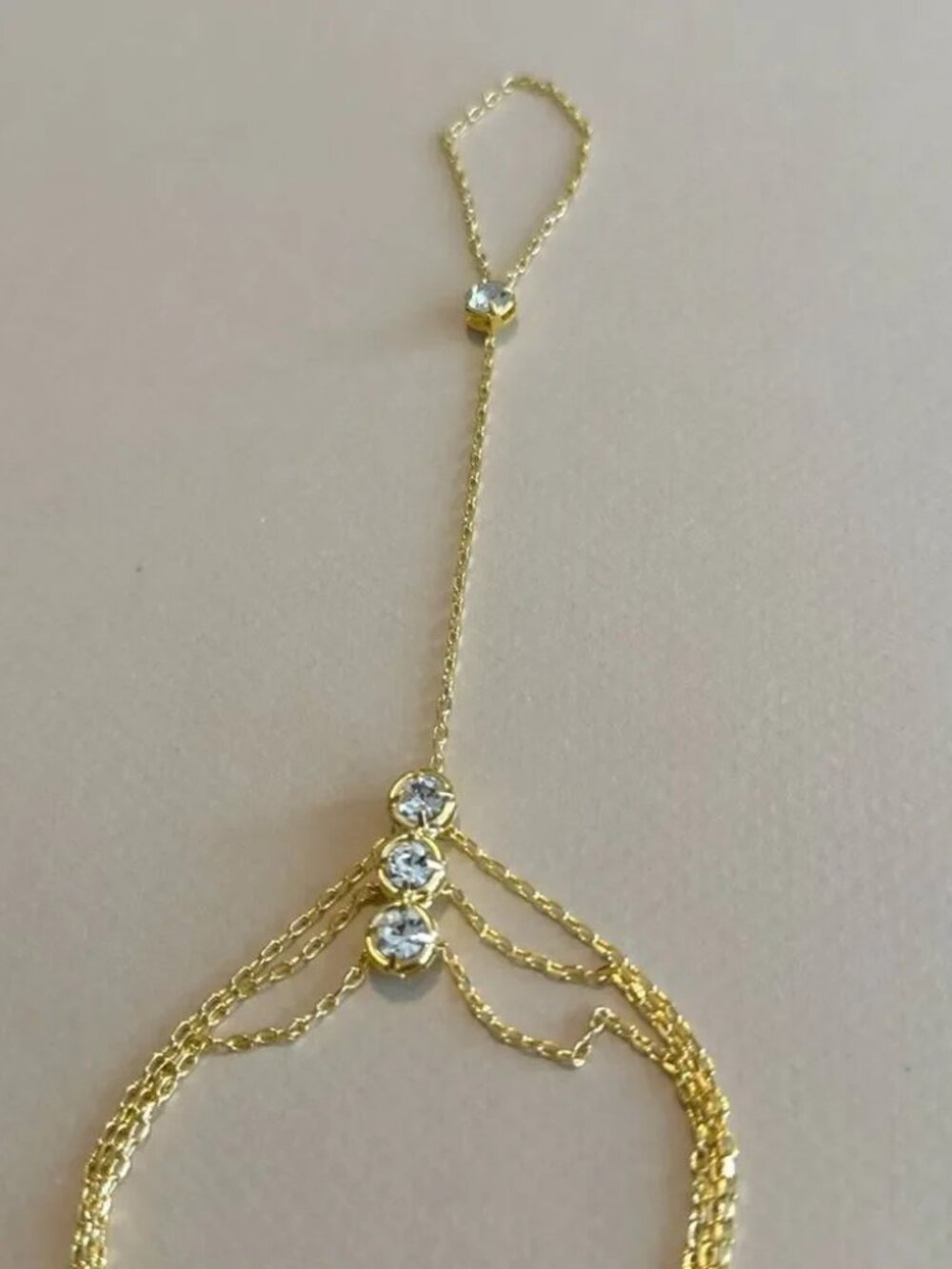 Diamond HandChain1503 - Picture 4 of 5